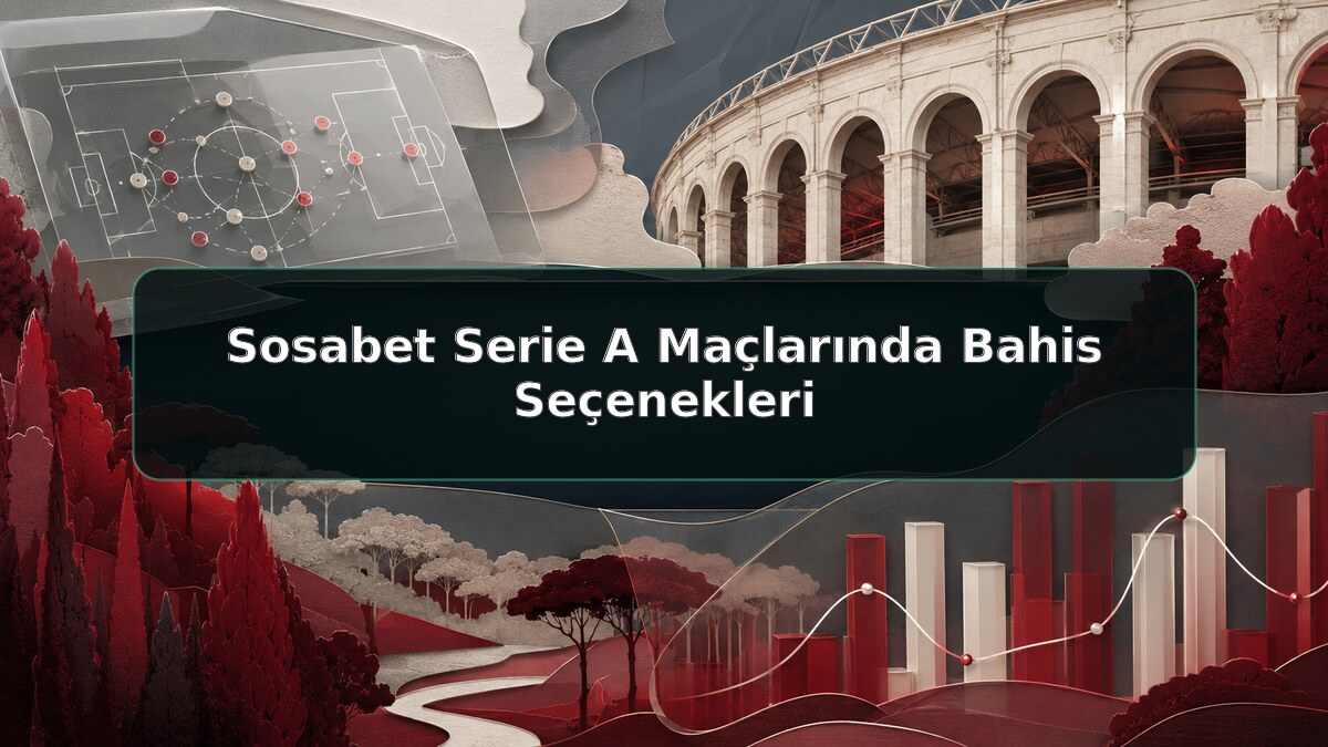 Sosabet Serie A Maçlarında Bahis Seçenekleri için Sosabet bilgilendirme görseli